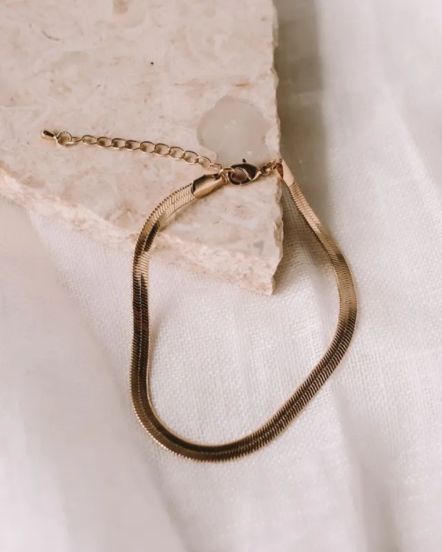 SAMIRA ANKLET - GOLD sold by Billini