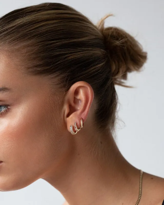 RILEY EARRING PACK - GOLD sold by Billini