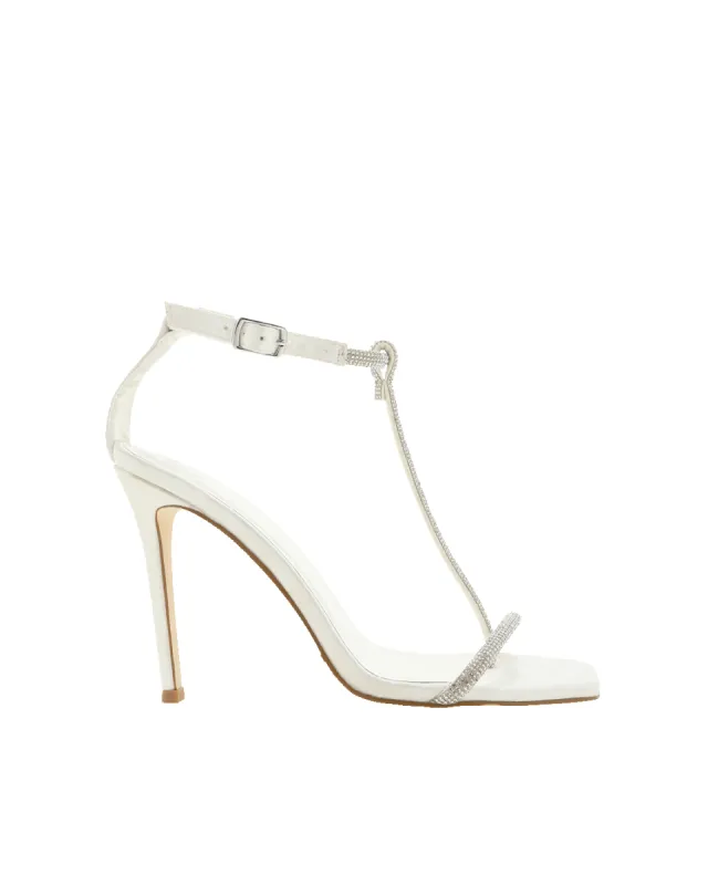 GENO - WHITE SATIN sold by Billini