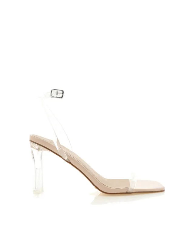 ODELLA - NUDE PATENT-CLEAR sold by Billini