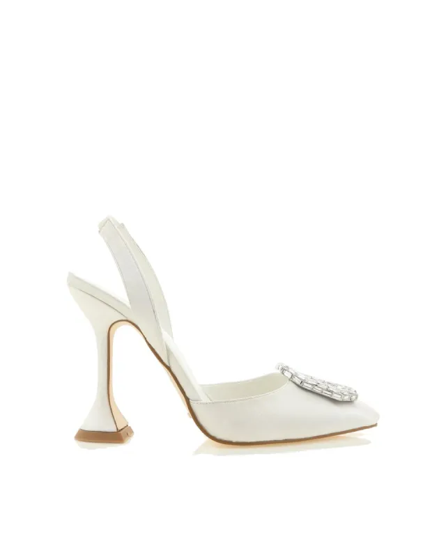 KENSLEY - WHITE SATIN sold by Billini