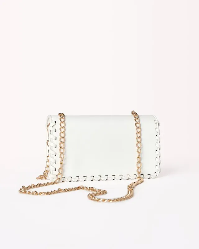 ASHA CROSS BODY BAG - WHITE sold by Billini