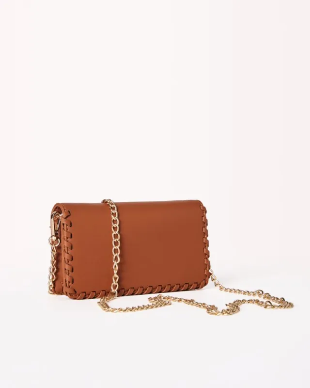 ASHA CROSS BODY BAG - TAN sold by Billini
