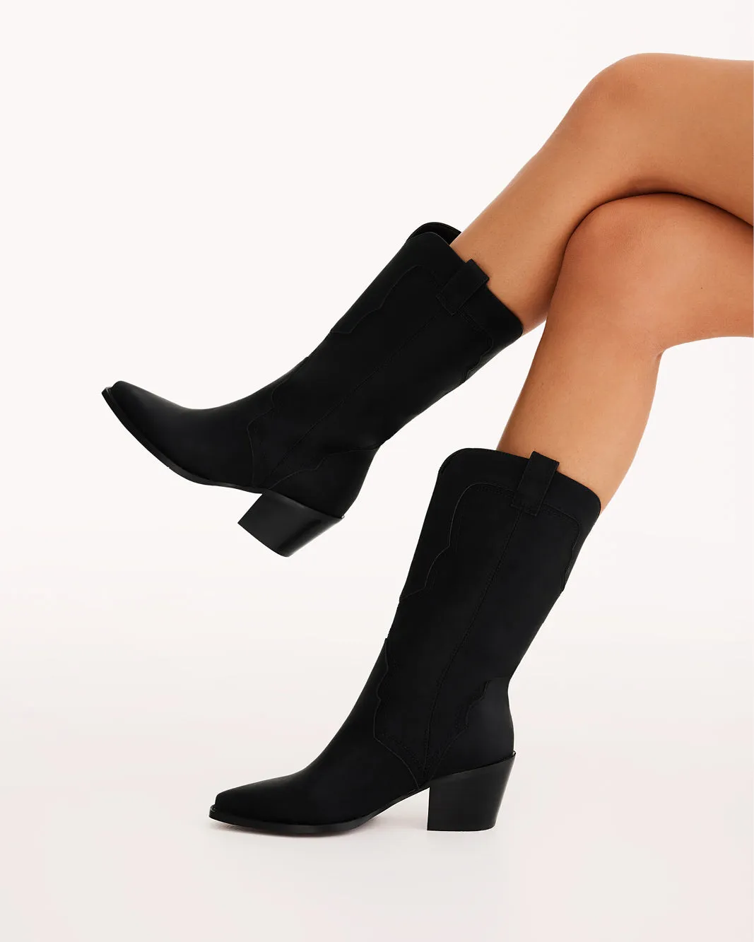 DARIEL - BLACK NUBUCK-BLACK sold by Billini product image thumbnail 2