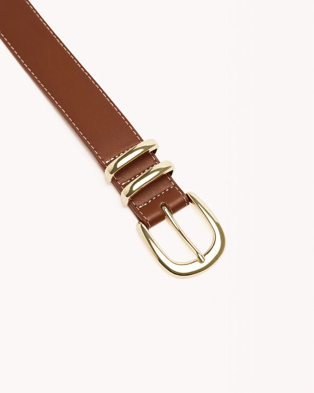AMANI BELT - TAN-GOLD sold by Billini product image thumbnail 3