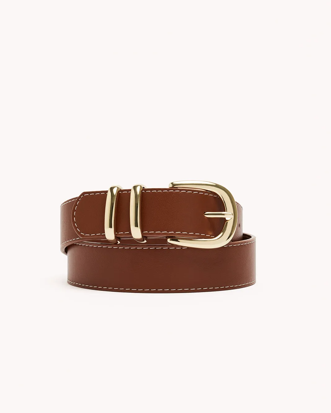 AMANI BELT - TAN-GOLD sold by Billini product image thumbnail 2