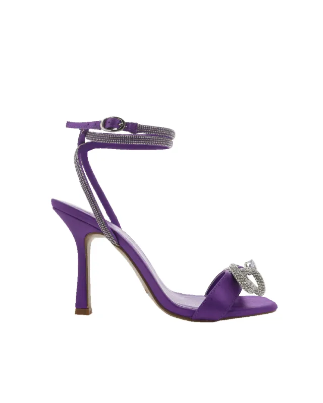 ELARA - PURPLE SATIN sold by Billini