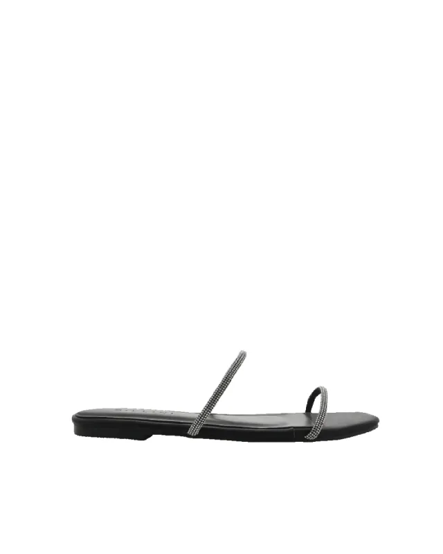 TENLEY - DIAMANTE-BLACK sold by Billini