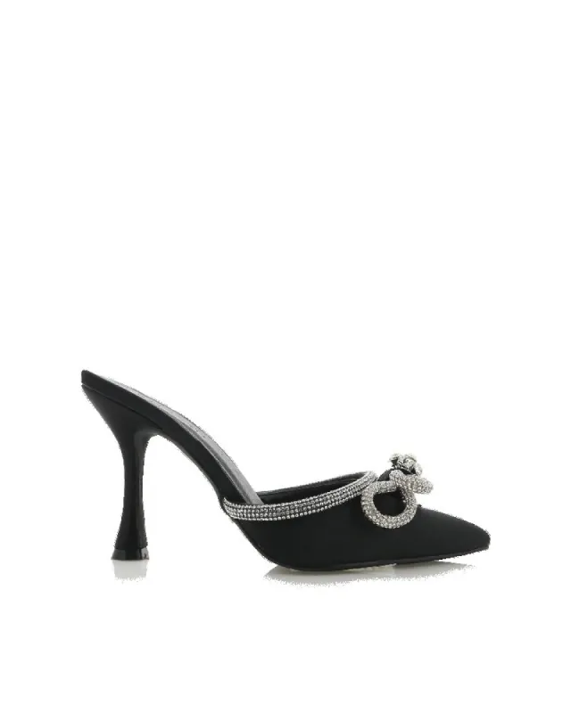 ZANDY - BLACK SATIN sold by Billini