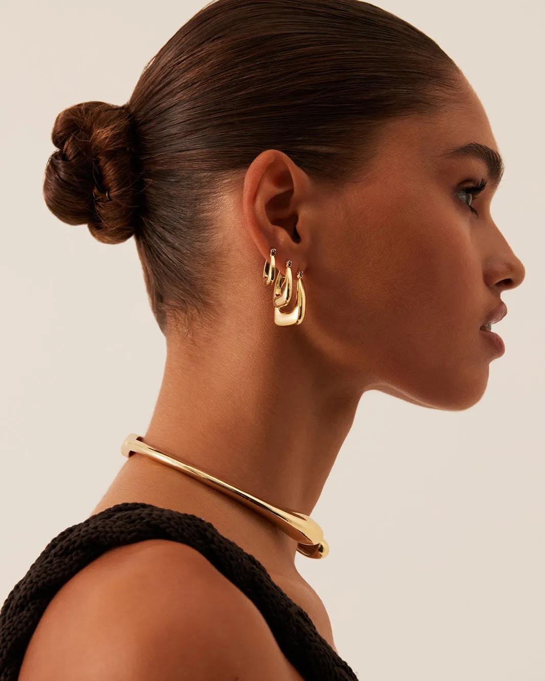 JASMINE EARRING 3 PACK - GOLD PLATED 18K sold by Billini product image thumbnail 2