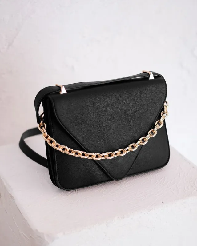 SADIE CROSS BODY BAG - BLACK sold by Billini