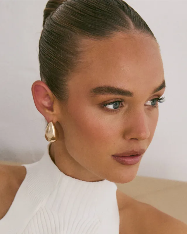 GAIZA EARRING - GOLD sold by Billini