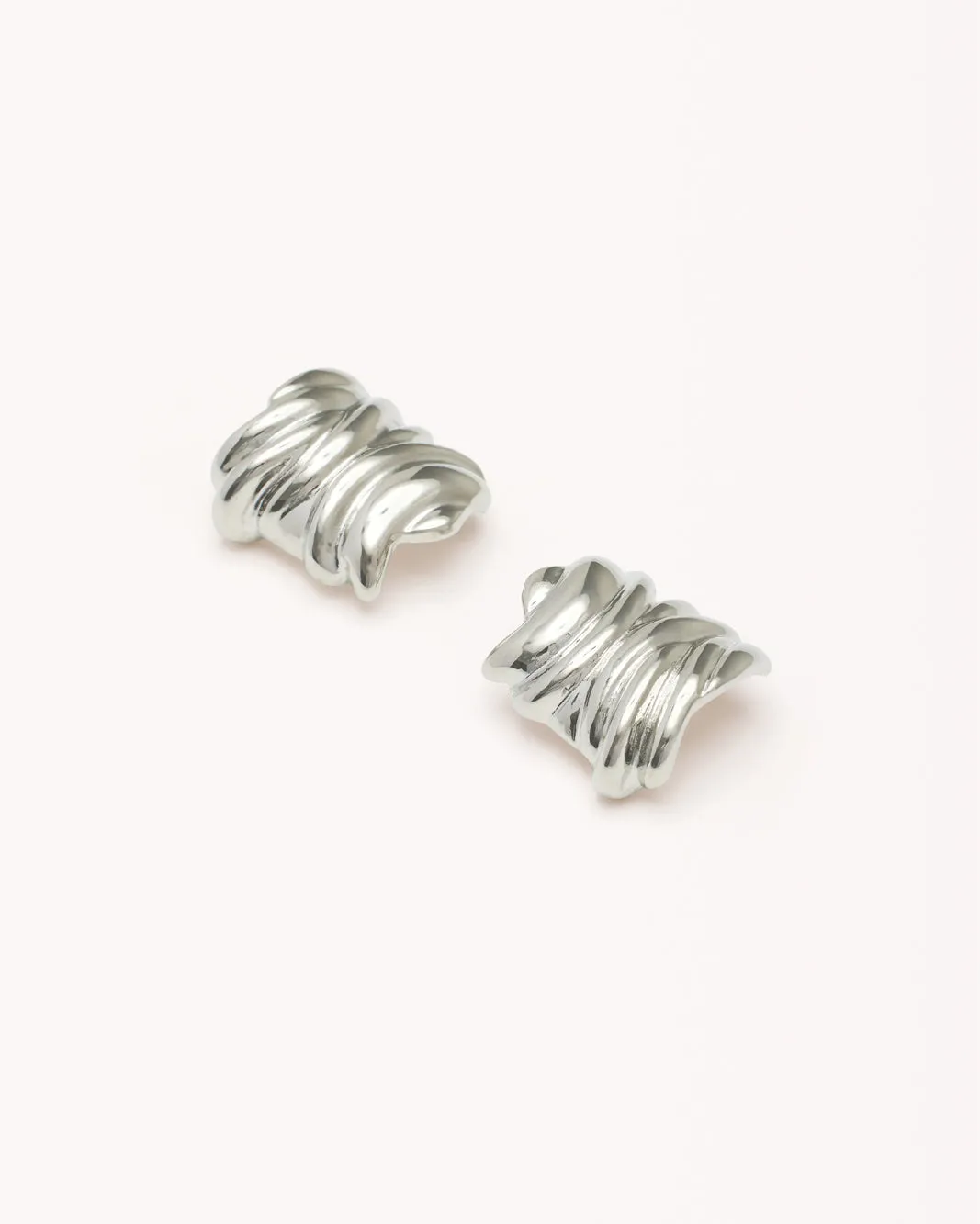 MAKENNA EARRING - SILVER sold by Billini product image thumbnail 2