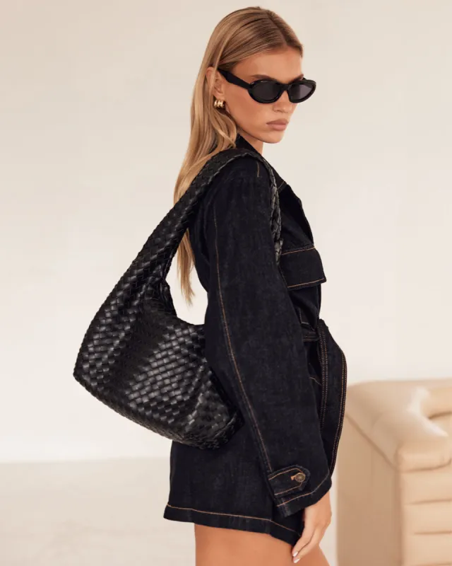 Minga Black Utility Multi Pocket Bag | Parallel