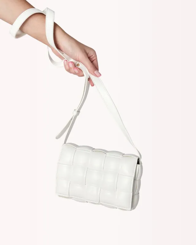 BRONWYN SHOULDER BAG - WHITE sold by Billini