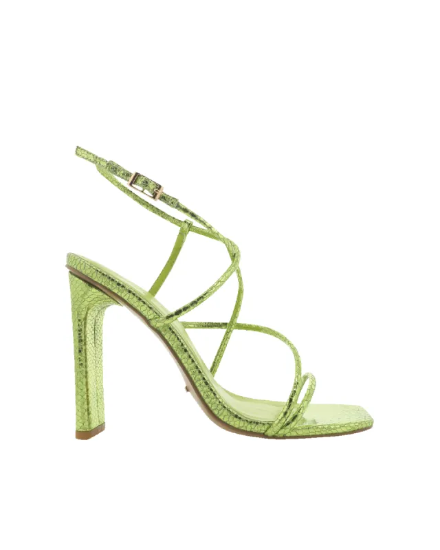 EIFFEL - GREEN METALLIC SCALE sold by Billini