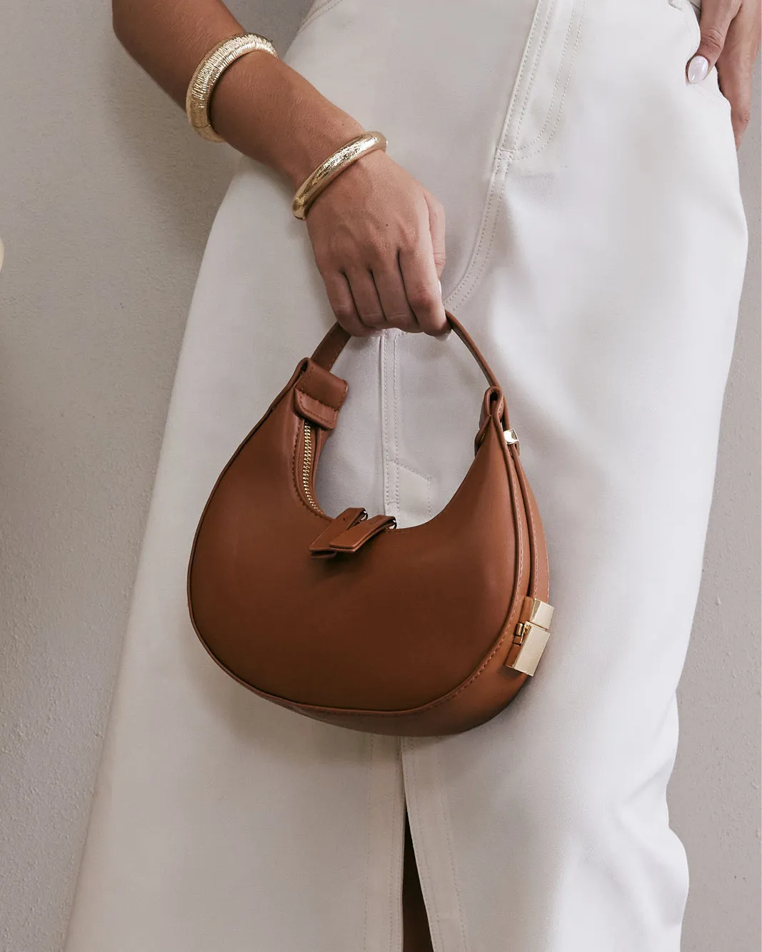 SOFIA SHOULDER BAG - TAN sold by Billini