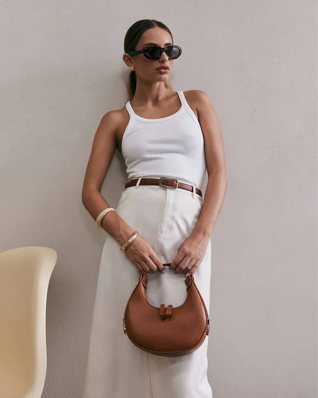 SOFIA SHOULDER BAG - TAN sold by Billini product image thumbnail 3
