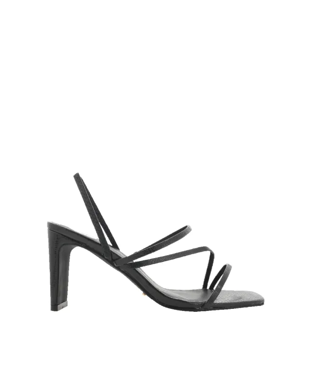 SAMMI WIDE FIT - BLACK SCALE sold by Billini