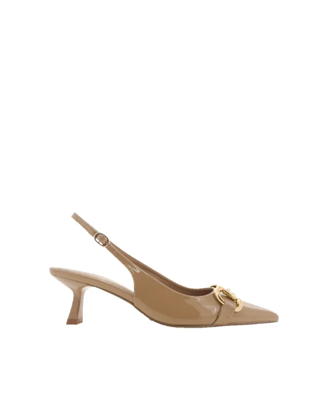 ABBIE - TAUPE PATENT sold by Billini