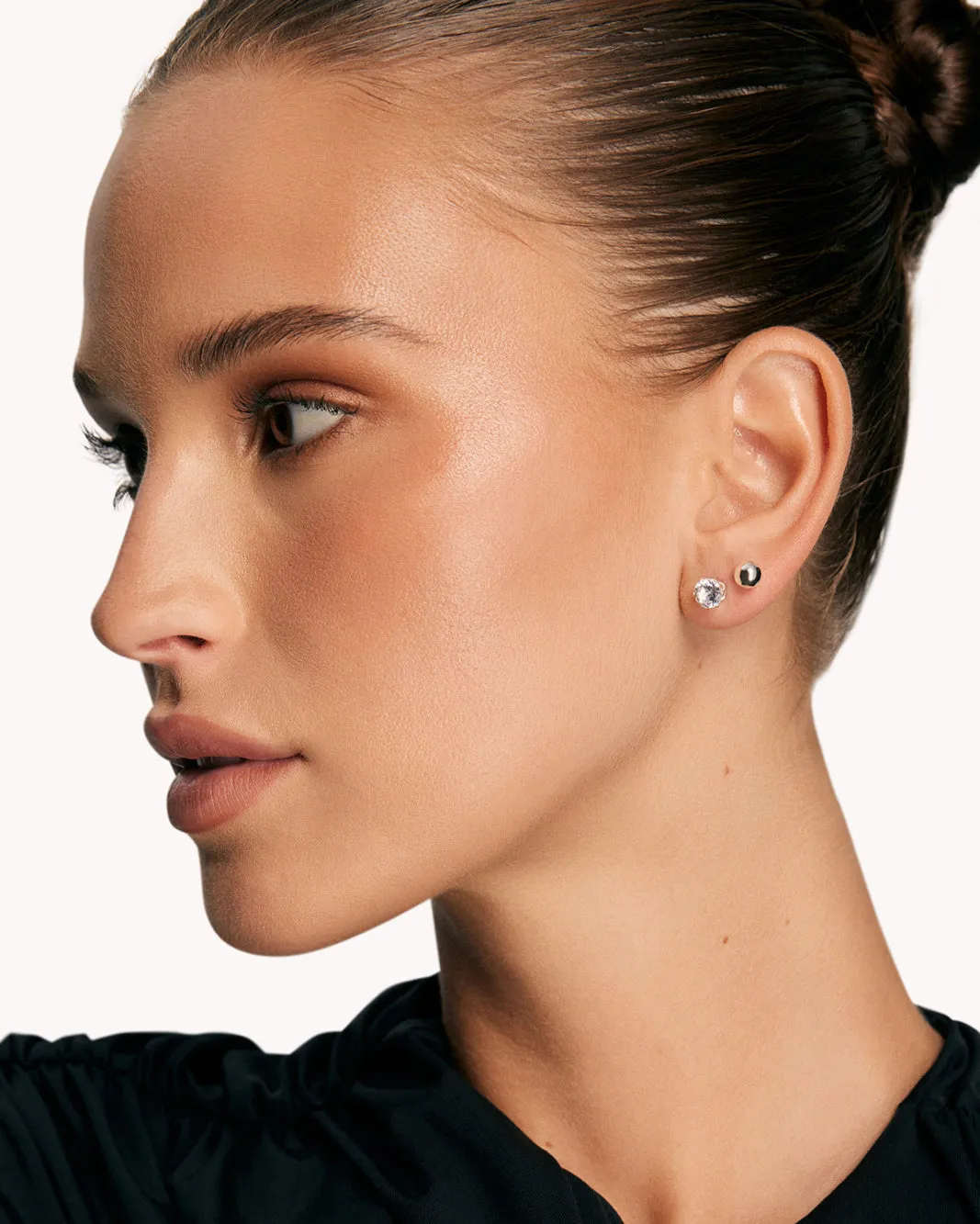 SIMARA STUD 6 PACK - SILVER-DIAMANTE sold by Billini product image thumbnail 2