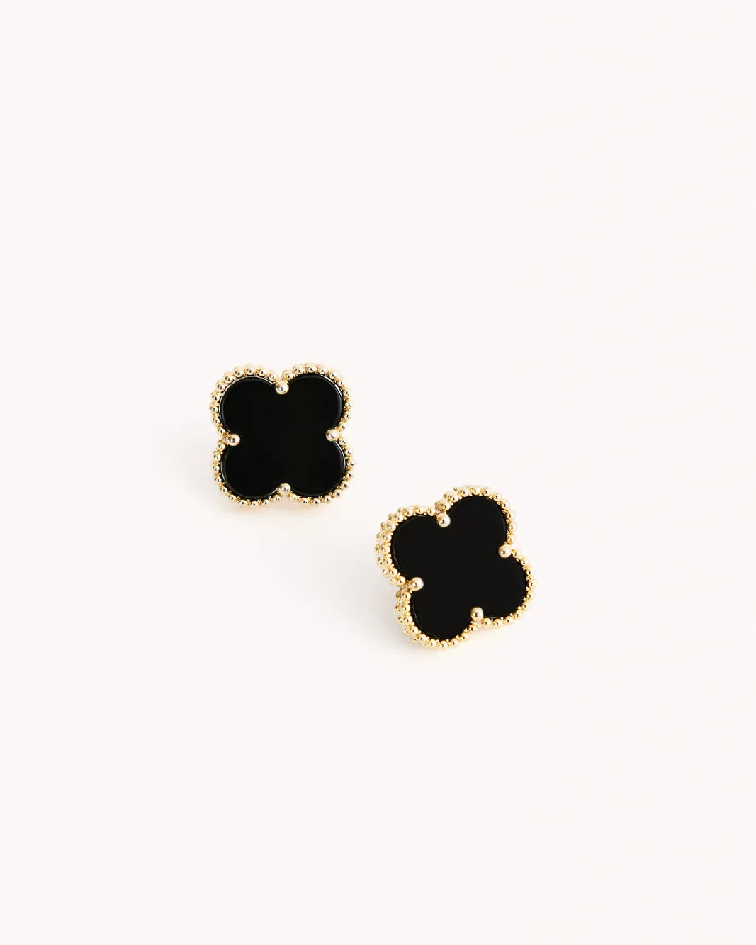 VANESSA EARRINGS - BLACK-GOLD sold by Billini product image thumbnail 4