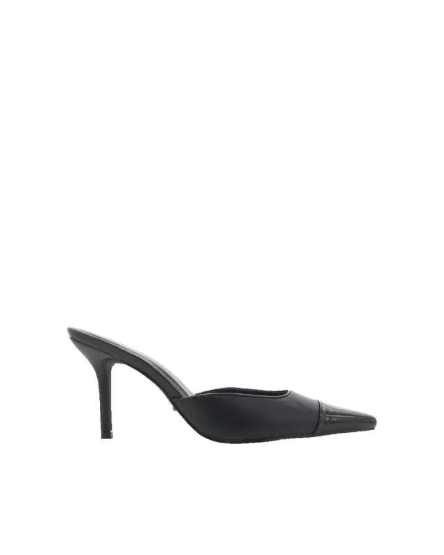 AMEARE - BLACK-BLACK PATENT sold by Billini