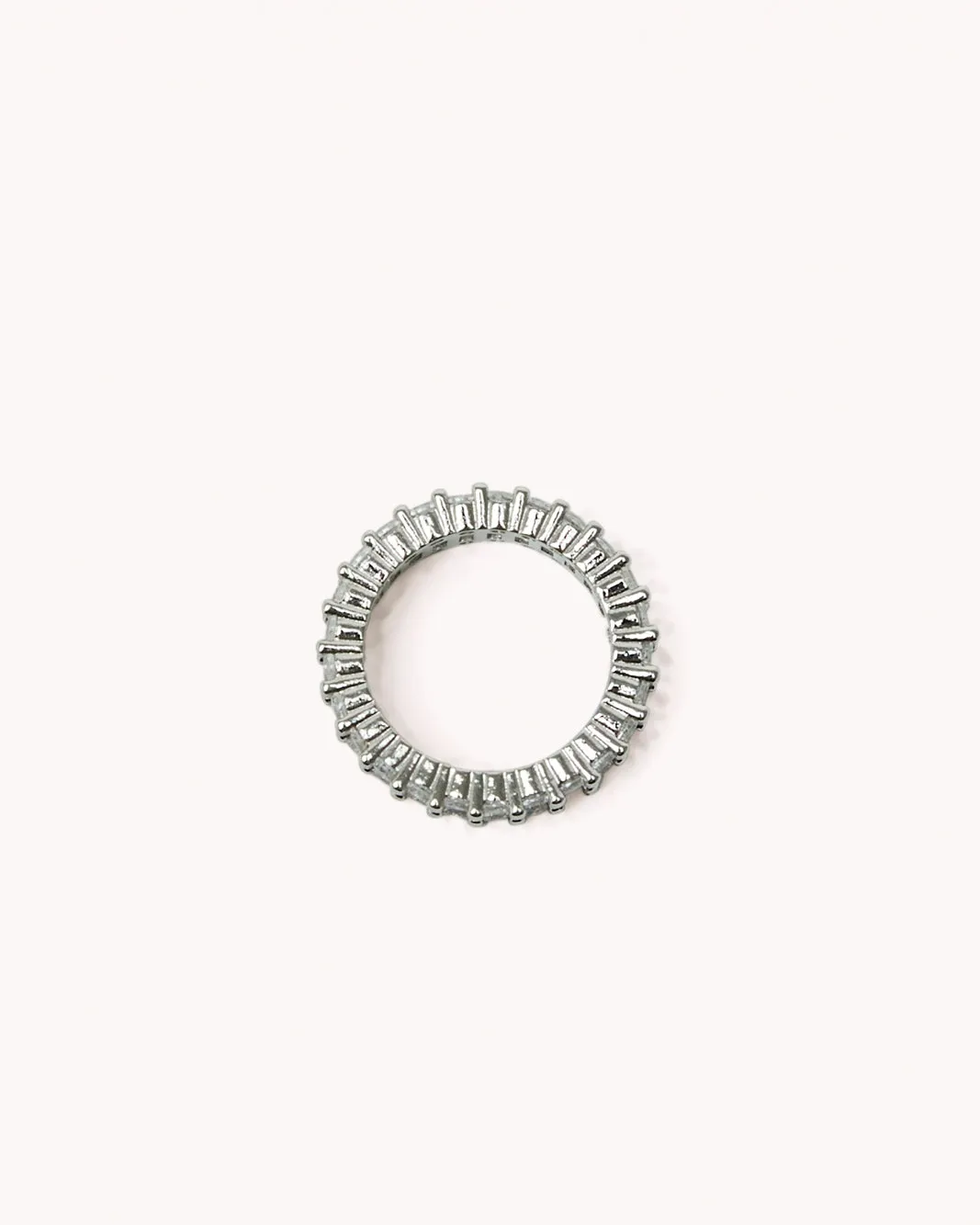 PACIFIC RING - SILVER-DIAMANTE sold by Billini product image thumbnail 3