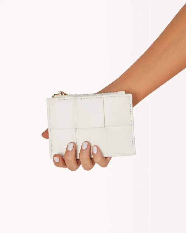 MADDY CARD HOLDER - WHITE sold by Billini