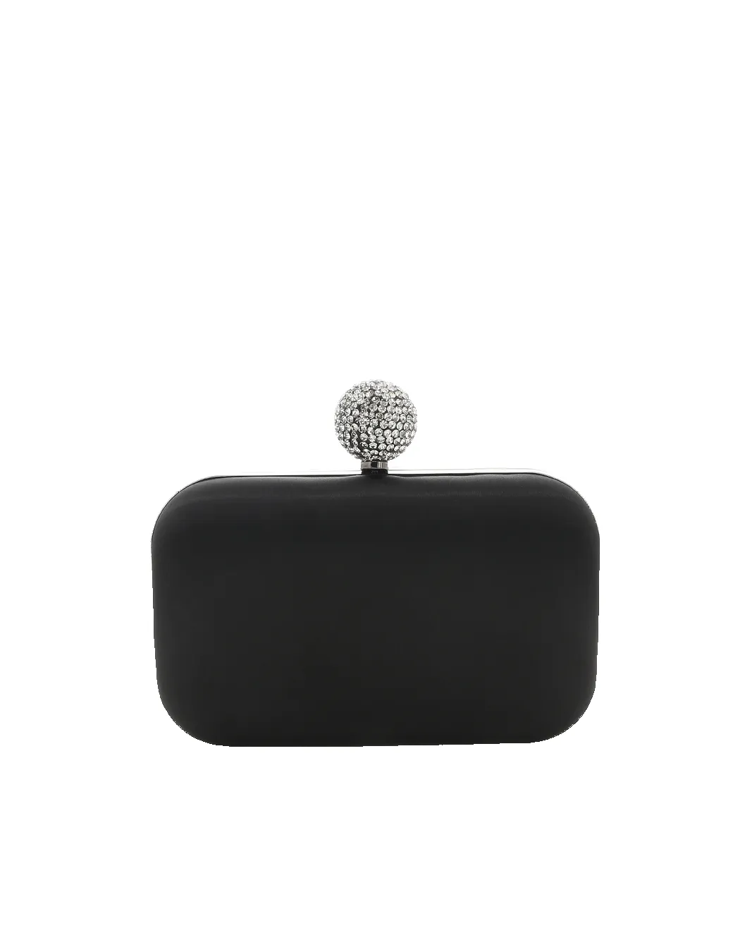 HANNA CLUTCH BAG - BLACK SATIN sold by Billini product image thumbnail 4