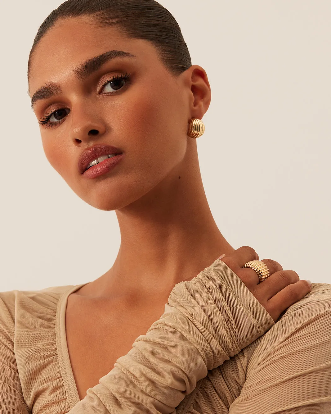 KAIA RING - GOLD sold by Billini product image thumbnail 4