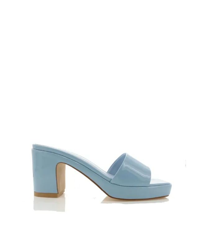 INDYA - POWDER BLUE PATENT sold by Billini
