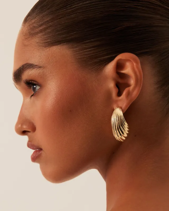 JOSEY EARRING - GOLD sold by Billini