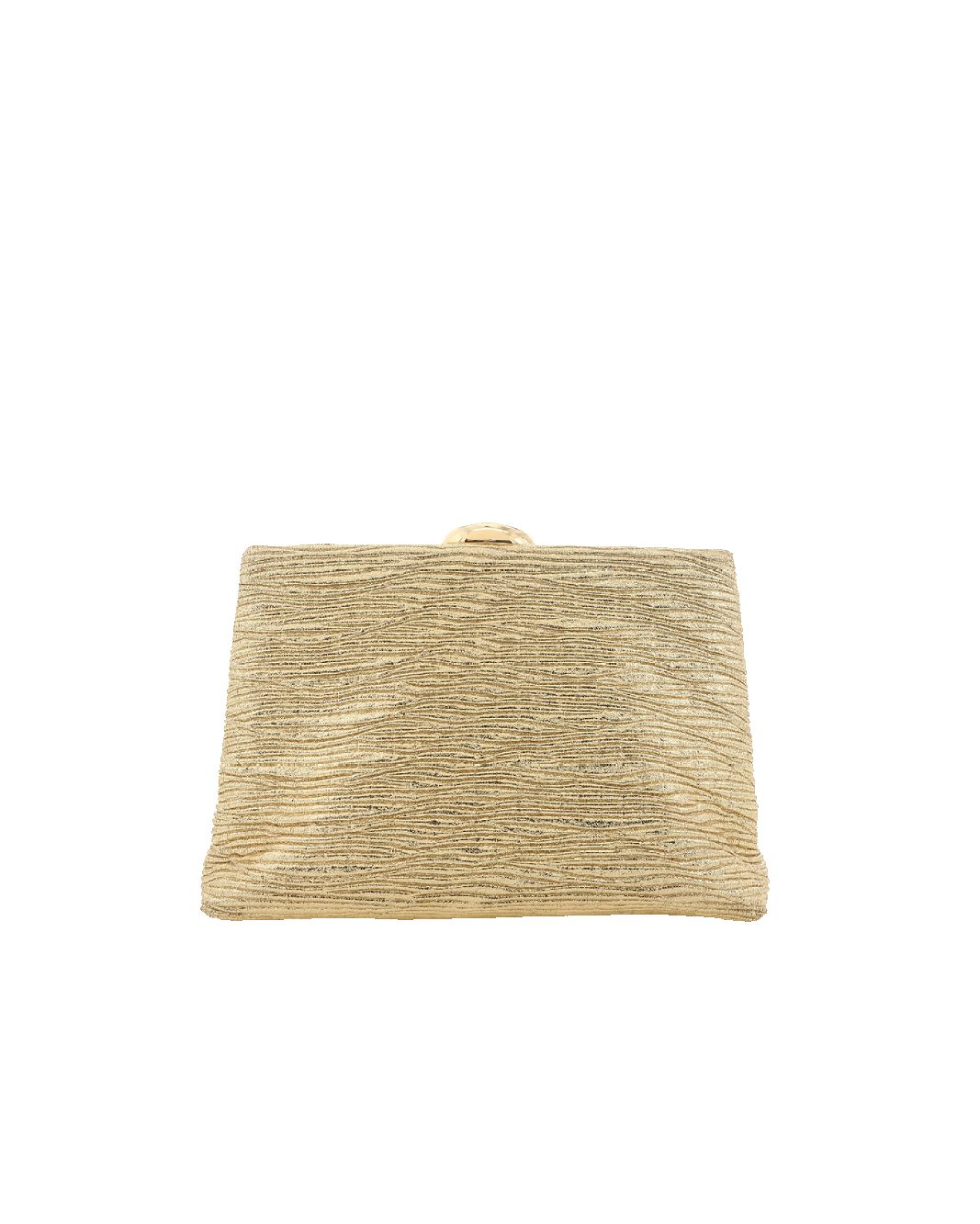 DEMI CLUTCH BAG - GOLD TEXTURE sold by Billini product image thumbnail 4