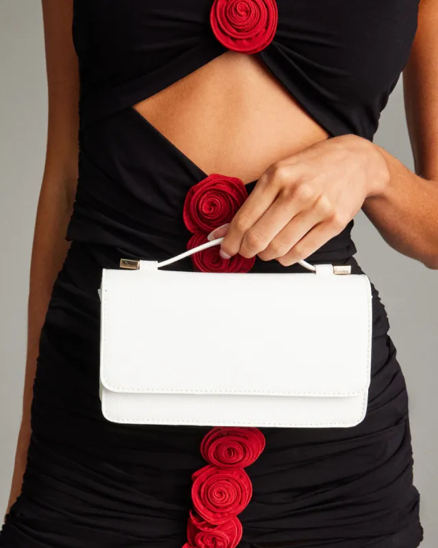 IRIS CROSS BODY BAG - WHITE SCALE sold by Billini