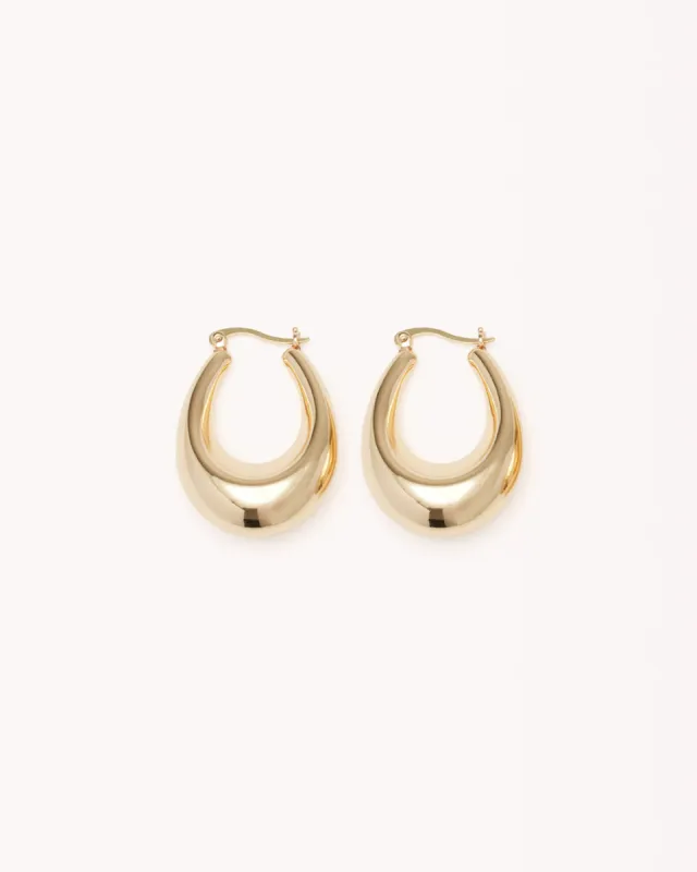MATILDE EARRING - GOLD sold by Billini