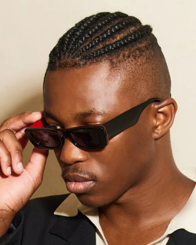 BANBE X SHAYNE - BLACK & RED-BLACK sold by Billini