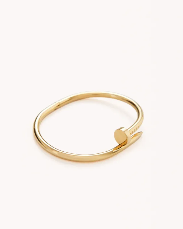 SHALINI BANGLE - GOLD PLATED 18K sold by Billini