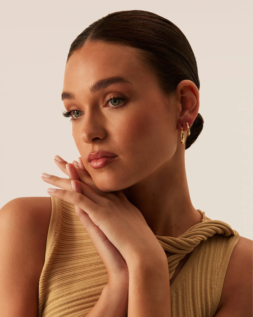 ADA EARRING 3 PACK - GOLD PLATED 18K sold by Billini product image thumbnail 4