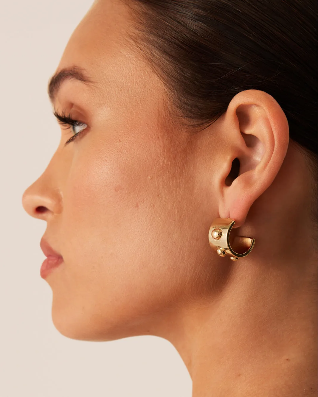KEZIAH EARRINGS - GOLD sold by Billini
