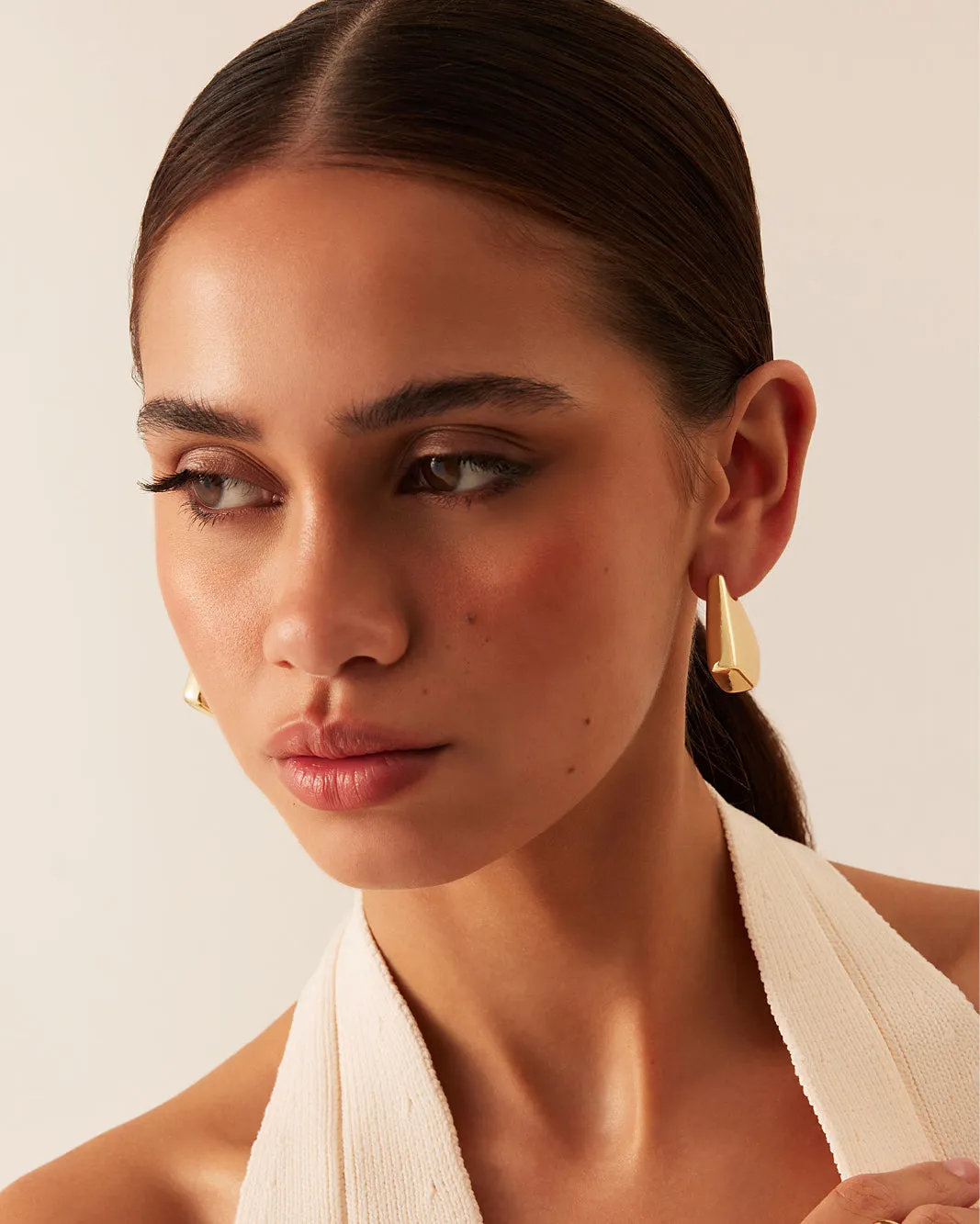 STELLA EARRING - GOLD sold by Billini product image thumbnail 4