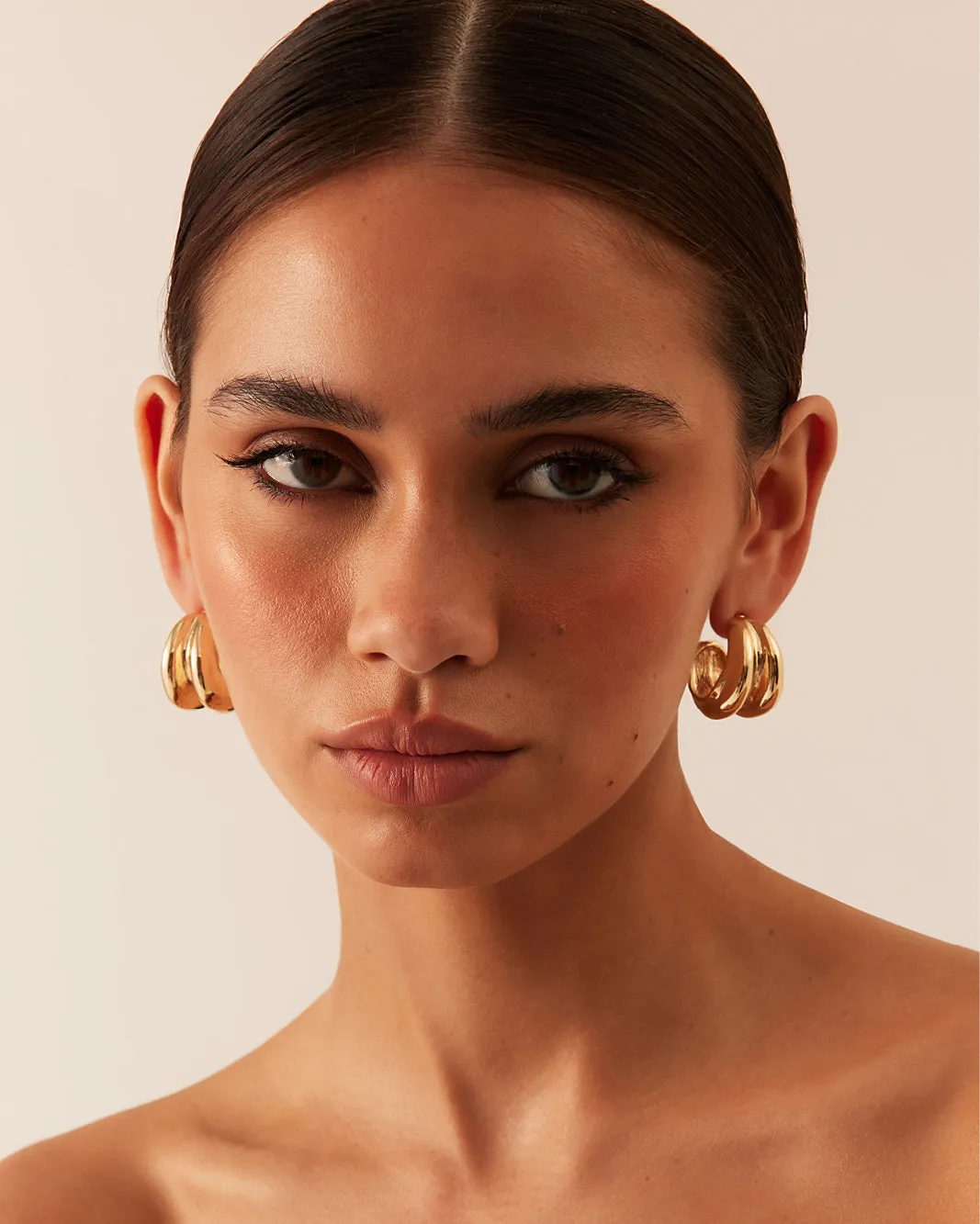 MIRA EARRING - GOLD sold by Billini product image thumbnail 5