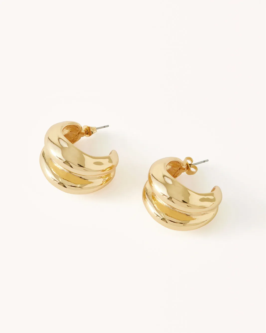MIRA EARRING - GOLD sold by Billini product image thumbnail 2