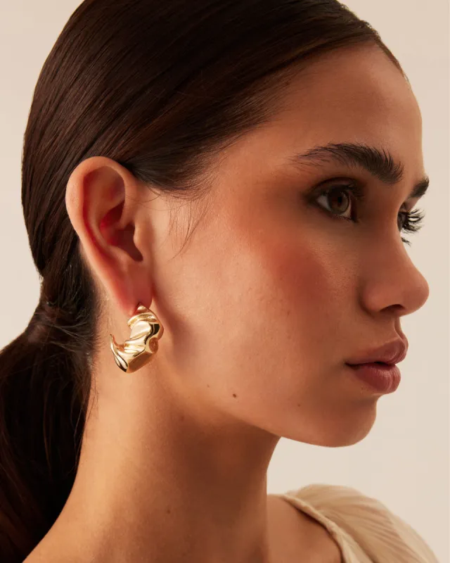 BIANCA EARRING - GOLD sold by Billini