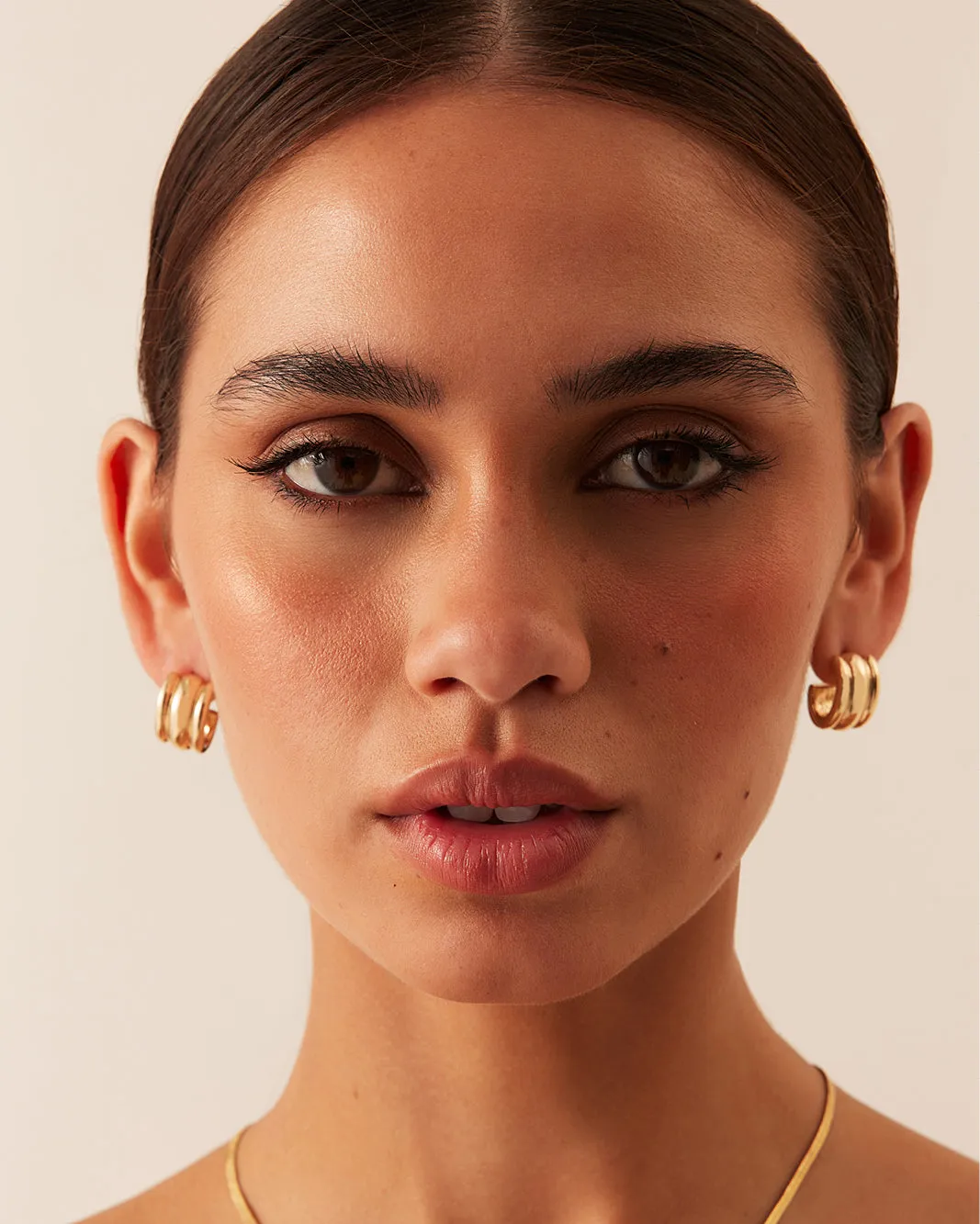 CHLOE EARRING - GOLD sold by Billini product image thumbnail 2