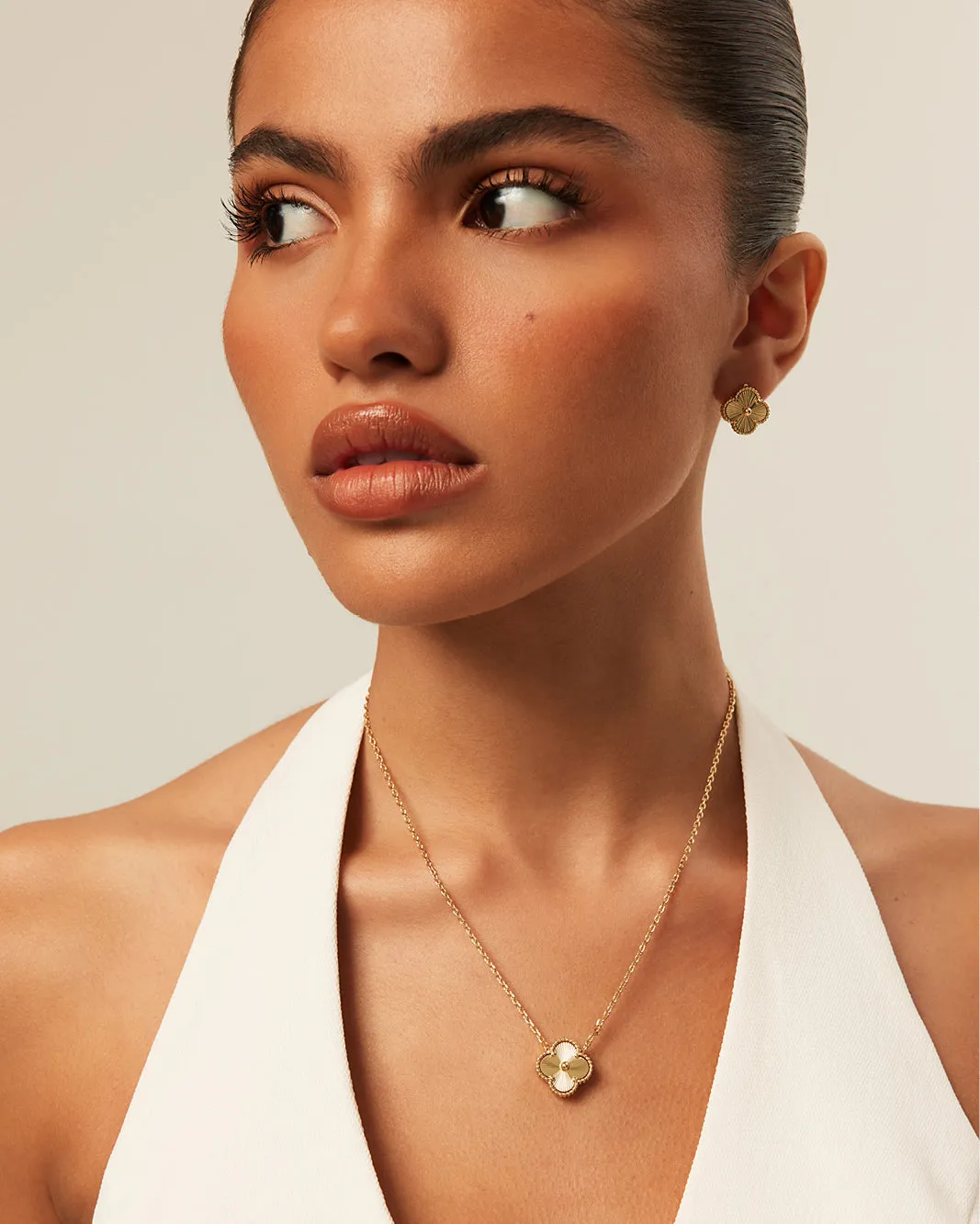 VERENA NECKLACE - GOLD sold by Billini product image thumbnail 2