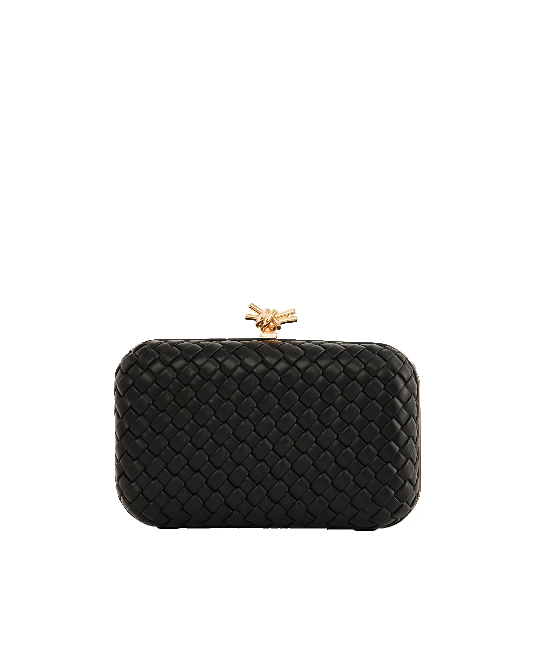 NEVEAH WOVEN CLUTCH - BLACK sold by Billini