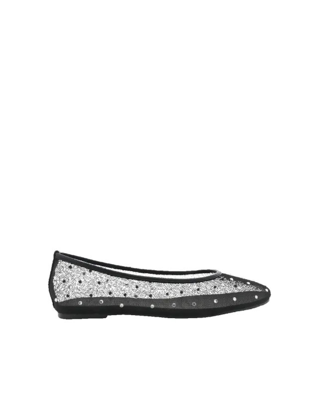 GERANI - BLACK MESH-DIAMANTE sold by Billini
