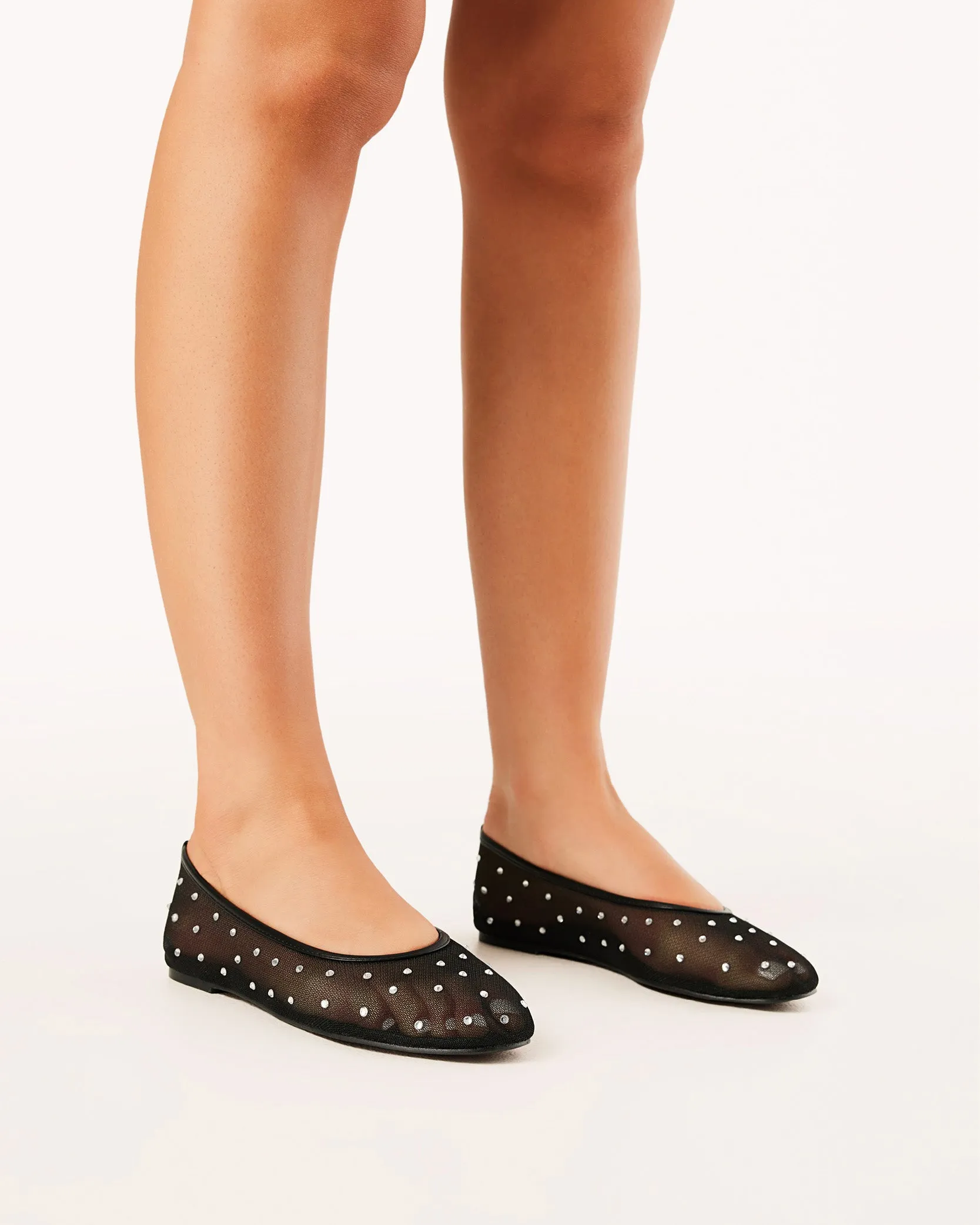 GERANI - BLACK MESH-DIAMANTE sold by Billini product image thumbnail 4