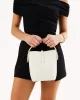 HAZEL HANDLE BAG - BONE sold by Billini